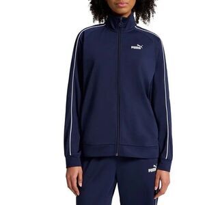 PUMA Women's Tricot Track Jacket, Blue, L